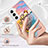 Custodia Silicone Gel Morbida Fantasia Modello Cover A01 per Samsung Galaxy S21 5G