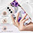 Custodia Silicone Gel Morbida Fantasia Modello Cover A01 per Samsung Galaxy S21 5G