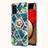 Custodia Silicone Gel Morbida Fantasia Modello Cover con Anello Supporto Y01B per Samsung Galaxy A02s
