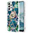 Custodia Silicone Gel Morbida Fantasia Modello Cover con Anello Supporto Y01B per Samsung Galaxy A13 4G
