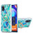 Custodia Silicone Gel Morbida Fantasia Modello Cover con Anello Supporto Y01B per Samsung Galaxy A31