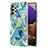 Custodia Silicone Gel Morbida Fantasia Modello Cover con Anello Supporto Y01B per Samsung Galaxy M32 5G