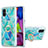 Custodia Silicone Gel Morbida Fantasia Modello Cover con Anello Supporto Y01B per Samsung Galaxy M51
