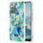 Custodia Silicone Gel Morbida Fantasia Modello Cover con Anello Supporto Y01B per Samsung Galaxy Note 20 5G