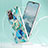 Custodia Silicone Gel Morbida Fantasia Modello Cover con Anello Supporto Y01B per Samsung Galaxy Note 20 Ultra 5G