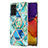 Custodia Silicone Gel Morbida Fantasia Modello Cover con Anello Supporto Y01B per Samsung Galaxy Quantum2 5G