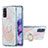 Custodia Silicone Gel Morbida Fantasia Modello Cover con Anello Supporto Y01B per Samsung Galaxy S20 5G Rosa