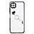 Custodia Silicone Gel Morbida Fantasia Modello Cover con Anello Supporto Y01X per Samsung Galaxy A22 5G Nero