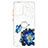 Custodia Silicone Gel Morbida Fantasia Modello Cover con Anello Supporto Y01X per Samsung Galaxy A73 5G Blu