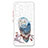 Custodia Silicone Gel Morbida Fantasia Modello Cover con Anello Supporto Y01X per Samsung Galaxy M32 5G