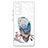 Custodia Silicone Gel Morbida Fantasia Modello Cover con Anello Supporto Y01X per Samsung Galaxy S20 FE 5G