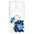 Custodia Silicone Gel Morbida Fantasia Modello Cover con Anello Supporto Y01X per Samsung Galaxy S20 FE 5G Blu