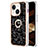 Custodia Silicone Gel Morbida Fantasia Modello Cover con Anello Supporto Y02B per Apple iPhone 13