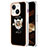 Custodia Silicone Gel Morbida Fantasia Modello Cover con Anello Supporto Y02B per Apple iPhone 14 Plus Multicolore