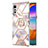 Custodia Silicone Gel Morbida Fantasia Modello Cover con Anello Supporto Y02B per LG Velvet 5G