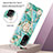 Custodia Silicone Gel Morbida Fantasia Modello Cover con Anello Supporto Y02B per Oppo A94 5G