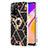 Custodia Silicone Gel Morbida Fantasia Modello Cover con Anello Supporto Y02B per Oppo A95 5G