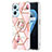 Custodia Silicone Gel Morbida Fantasia Modello Cover con Anello Supporto Y02B per Oppo K10 4G