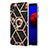 Custodia Silicone Gel Morbida Fantasia Modello Cover con Anello Supporto Y02B per Samsung Galaxy A01 Core
