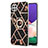 Custodia Silicone Gel Morbida Fantasia Modello Cover con Anello Supporto Y02B per Samsung Galaxy A22 5G