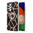 Custodia Silicone Gel Morbida Fantasia Modello Cover con Anello Supporto Y02B per Samsung Galaxy A23 5G