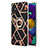 Custodia Silicone Gel Morbida Fantasia Modello Cover con Anello Supporto Y02B per Samsung Galaxy A51 4G