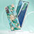 Custodia Silicone Gel Morbida Fantasia Modello Cover con Anello Supporto Y02B per Samsung Galaxy Note 20 5G