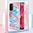 Custodia Silicone Gel Morbida Fantasia Modello Cover con Anello Supporto Y03B per OnePlus Nord N200 5G