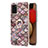Custodia Silicone Gel Morbida Fantasia Modello Cover con Anello Supporto Y03B per Samsung Galaxy A02s