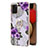 Custodia Silicone Gel Morbida Fantasia Modello Cover con Anello Supporto Y03B per Samsung Galaxy A03s