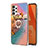 Custodia Silicone Gel Morbida Fantasia Modello Cover con Anello Supporto Y03B per Samsung Galaxy A23 5G