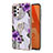 Custodia Silicone Gel Morbida Fantasia Modello Cover con Anello Supporto Y03B per Samsung Galaxy A23 5G
