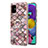 Custodia Silicone Gel Morbida Fantasia Modello Cover con Anello Supporto Y03B per Samsung Galaxy A51 4G