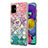 Custodia Silicone Gel Morbida Fantasia Modello Cover con Anello Supporto Y03B per Samsung Galaxy A51 4G