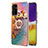 Custodia Silicone Gel Morbida Fantasia Modello Cover con Anello Supporto Y03B per Samsung Galaxy A82 5G