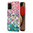 Custodia Silicone Gel Morbida Fantasia Modello Cover con Anello Supporto Y03B per Samsung Galaxy M02s