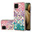 Custodia Silicone Gel Morbida Fantasia Modello Cover con Anello Supporto Y03B per Samsung Galaxy M12 Colorato