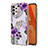 Custodia Silicone Gel Morbida Fantasia Modello Cover con Anello Supporto Y03B per Samsung Galaxy M32 5G