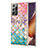 Custodia Silicone Gel Morbida Fantasia Modello Cover con Anello Supporto Y03B per Samsung Galaxy Note 20 Ultra 5G