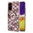 Custodia Silicone Gel Morbida Fantasia Modello Cover con Anello Supporto Y03B per Samsung Galaxy Quantum2 5G