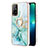 Custodia Silicone Gel Morbida Fantasia Modello Cover con Anello Supporto Y05B per Oppo A94 5G