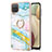 Custodia Silicone Gel Morbida Fantasia Modello Cover con Anello Supporto Y05B per Samsung Galaxy F12