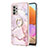 Custodia Silicone Gel Morbida Fantasia Modello Cover con Anello Supporto Y05B per Samsung Galaxy M32 5G