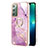 Custodia Silicone Gel Morbida Fantasia Modello Cover con Anello Supporto Y05B per Samsung Galaxy Note 20 5G