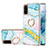 Custodia Silicone Gel Morbida Fantasia Modello Cover con Anello Supporto Y05B per Samsung Galaxy S20 5G Colorato