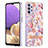 Custodia Silicone Gel Morbida Fantasia Modello Cover con Anello Supporto Y06B per Samsung Galaxy A23 5G