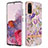 Custodia Silicone Gel Morbida Fantasia Modello Cover con Anello Supporto Y06B per Samsung Galaxy S20 5G