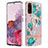 Custodia Silicone Gel Morbida Fantasia Modello Cover con Anello Supporto Y06B per Samsung Galaxy S20 5G