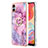 Custodia Silicone Gel Morbida Fantasia Modello Cover con Anello Supporto YB1 per Samsung Galaxy A04 4G