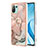 Custodia Silicone Gel Morbida Fantasia Modello Cover con Anello Supporto YB1 per Xiaomi Mi 11 Lite 5G